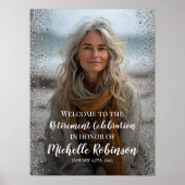 Begrüßungszeichen des Party für die Altersversorgu Poster (Vorne)