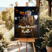 Begrüßungszeichen des Party für die Altersversorgu Poster