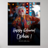 Begrüßungszeichen des Party für die Altersversorgu Poster (Vorne)