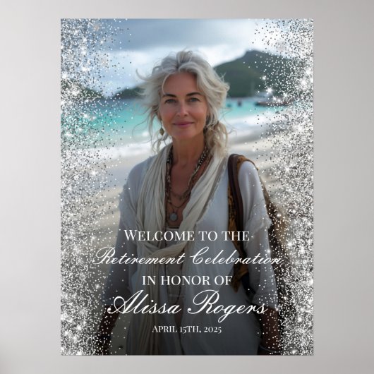 Begrüßungszeichen des Party für die Altersversorgu Poster (Vorne)