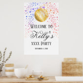 Begrüßungszeichen des Party Poster (Küche)