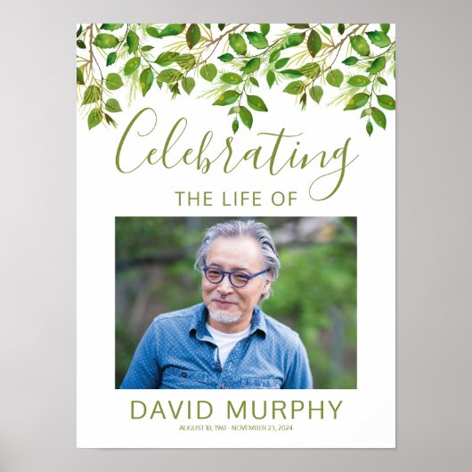 Begrüßungszeichen | Feiern des Lebens Poster (Vorne)