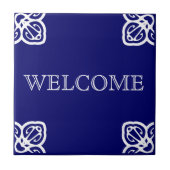 Begrüßungszeichen Fliese (Vorderseite)