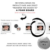 Begrüßungszeichen Foto Blaues Rustikales Foliage Poster