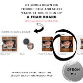 Begrüßungszeichen Foto Rustikales Holzschild Poster