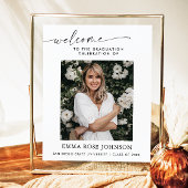 Begrüßungszeichen für Abschluss, Abschluss Poster