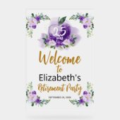 Begrüßungszeichen für akrobatische Lehrer | Apfel Acrylschild (Vorderseite)