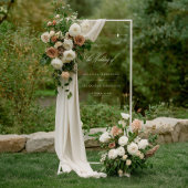 Begrüßungszeichen für Akrylkalligraphie Acrylschild