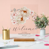 Begrüßungszeichen für Akryllische Hochzeit Acrylschild (Hochzeit)