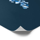 Begrüßungszeichen für Baumwolle und Eukalyptus Bra Poster (Ecke)