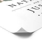 Begrüßungszeichen für Blumenzwiebeln im Sommer Poster (Ecke)