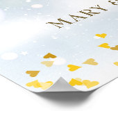 Begrüßungszeichen für das 50. Winter-Foto Poster (Ecke)