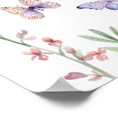 Begrüßungszeichen für das digitale Download-Brautp Poster (Ecke)