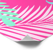 Begrüßungszeichen für das Pool-Party | Party-Abonn Poster (Ecke)