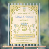 Begrüßungszeichen für das Seed Packet, handgezeich Acrylschild (Neutral)