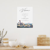 Begrüßungszeichen für die Seeteile Poster (Küche)