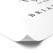 Begrüßungszeichen für Eukalyptus Poster (Ecke)