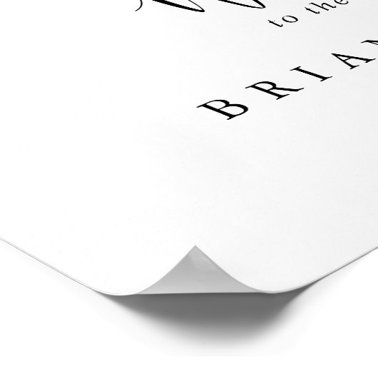 Begrüßungszeichen für Eukalyptus Poster (Ecke)