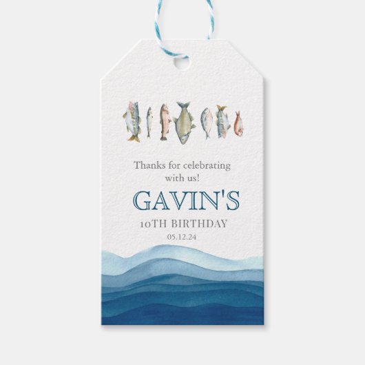 Begrüßungszeichen für Fische, Begrüßungszeichen fü Geschenkanhänger (Vorderseite)