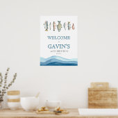 Begrüßungszeichen für Fische, Begrüßungszeichen fü Poster (Küche)