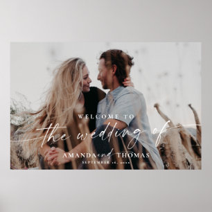 Begrüßungszeichen für Foto Poster