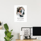 Begrüßungszeichen für Foto Poster (Heimbüro)