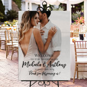 Begrüßungszeichen für Fotos Poster