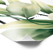 Begrüßungszeichen für Grünpflanzen Fotodruck (Ecke)