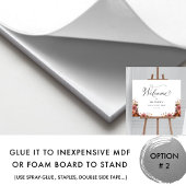 Begrüßungszeichen für jedes Ereignis in Burgund Pi Poster