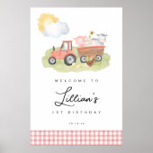 Begrüßungszeichen für Landtiere Poster (Vorne)