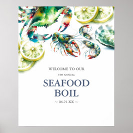 Begrüßungszeichen für Low Country Books Poster