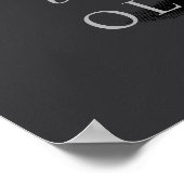 Begrüßungszeichen für mein Party Poster (Ecke)