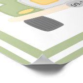 Begrüßungszeichen für Safari Baby-Dusche Poster (Ecke)