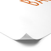 Begrüßungszeichen für Sunshine Baby Dusche Poster (Ecke)