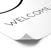 Begrüßungszeichen für Teilnehmer Poster (Ecke)