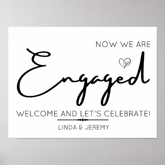 Begrüßungszeichen für Teilnehmer Poster (Vorne)