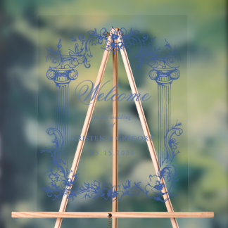 Begrüßungszeichen für Vintage Blumenzwiebeln Acrylschild