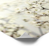 Begrüßungszeichen für Vintages Gipskraut Poster (Ecke)