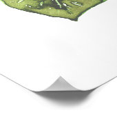 Begrüßungszeichen für Wasserfarben Poster (Ecke)