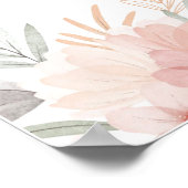 Begrüßungszeichen für Wildblume Poster (Ecke)