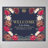 Begrüßungszeichen für zauberhafte Blumenzwiebeln i Poster (Vorne)