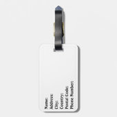 Begrüßungszeichen Gepäckanhänger (Rückseite vertikal)