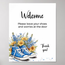 Begrüßungszeichen kurzer Verleih Poster