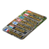 Begrüßungszeichen Magnet (Linke Seite)