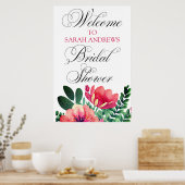 Begrüßungszeichen personalisiert poster (Küche)