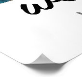 Begrüßungszeichen Poster (Ecke)