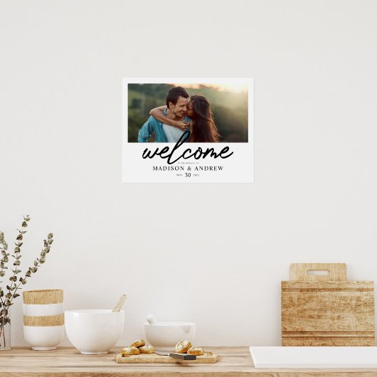 Begrüßungszeichen Poster (Küche)