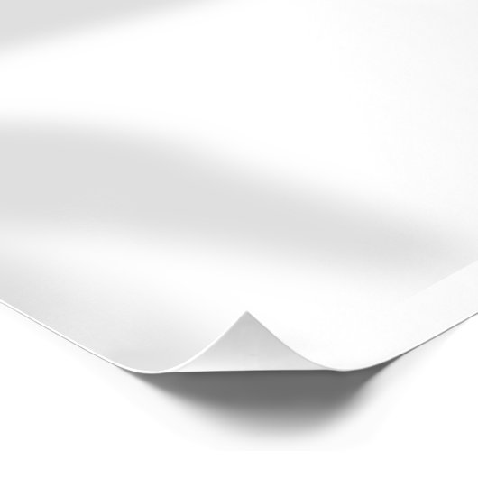 Begrüßungszeichen Poster (Ecke)