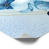 Begrüßungszeichen Poster (Ecke)