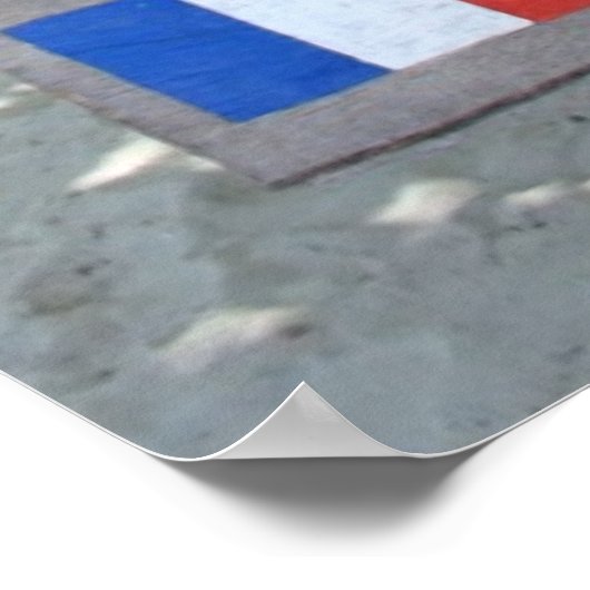 Begrüßungszeichen Poster (Ecke)